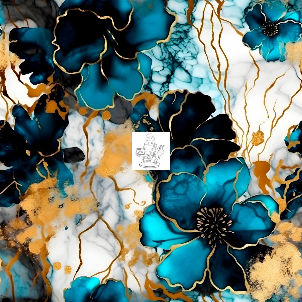 RTS - Liquid Lovelies  - Bright Blue Vinyl