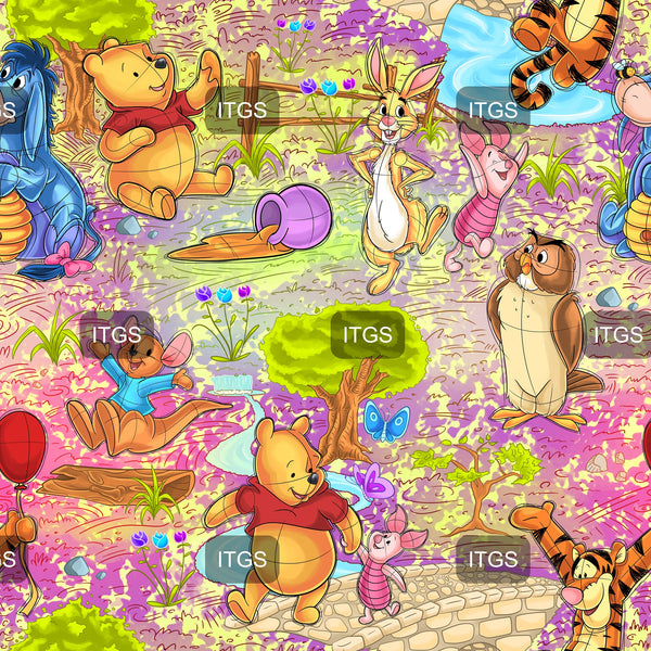 Honey Crew Main - Lavender Multi