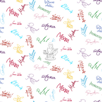 Clear Vinyl Design  -  Signatures - Princess