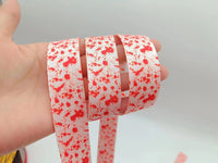 RTS Hardware - 1" Blood Spatter Webbing  - White
