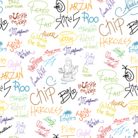 Clear Vinyl Design  -  Signatures Variety 1