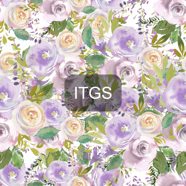 RTS - Floral Space Coordinate   - Metal One Vinyl