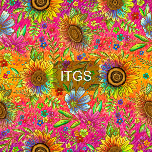 Sunflower Power  - Magenta