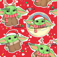 Christmas Alien - Red