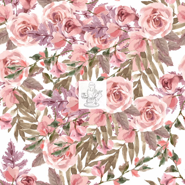RTS -  Sleeping Floral Princess Coordinate Vinyl
