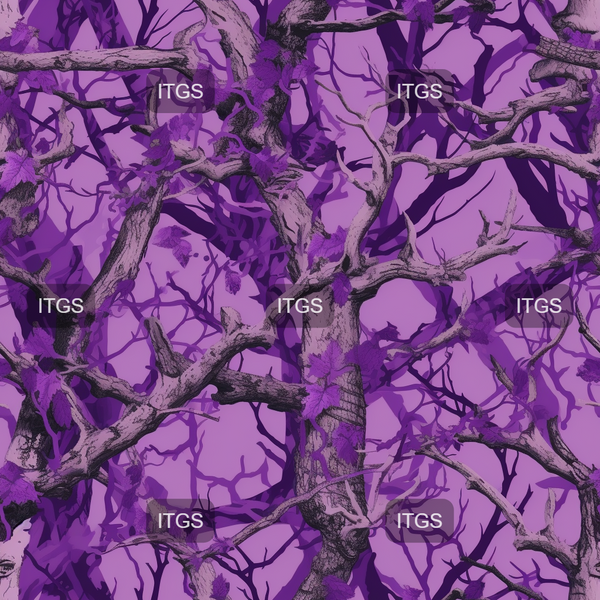 Hidden In The Trees Camo  - Purple