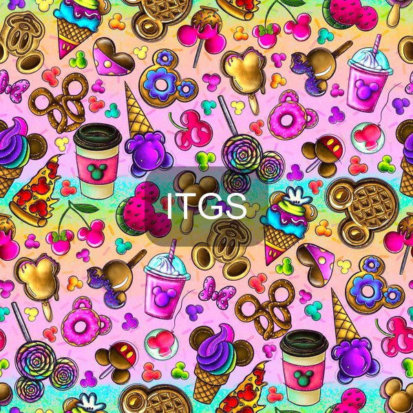 Our Favorite Snacks - Pastel Rainbow