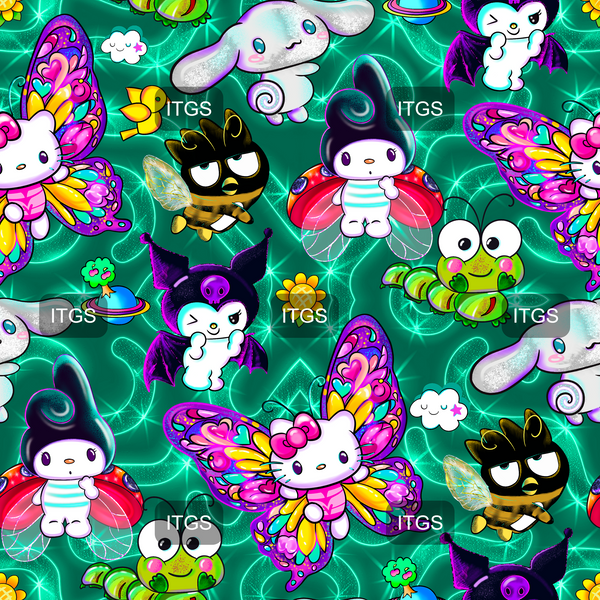 Luvbugs Main - Green