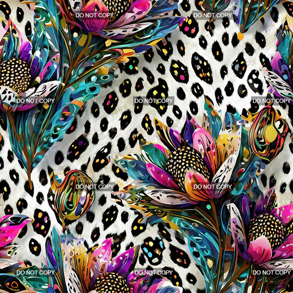 Leopard Floral 5