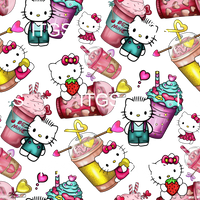 Clear Vinyl Design  -   Kitty Love 1