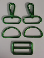 RTS Hardware - 5 Pc SET 1.5" Green