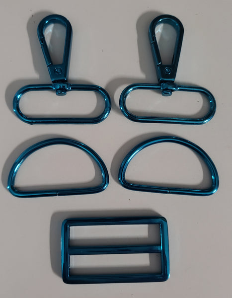 RTS Hardware - 5 Pc SET 1.5" Ice Blue