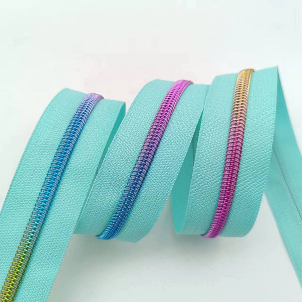 RTS Mint #5 Zipper Tape by the Yard