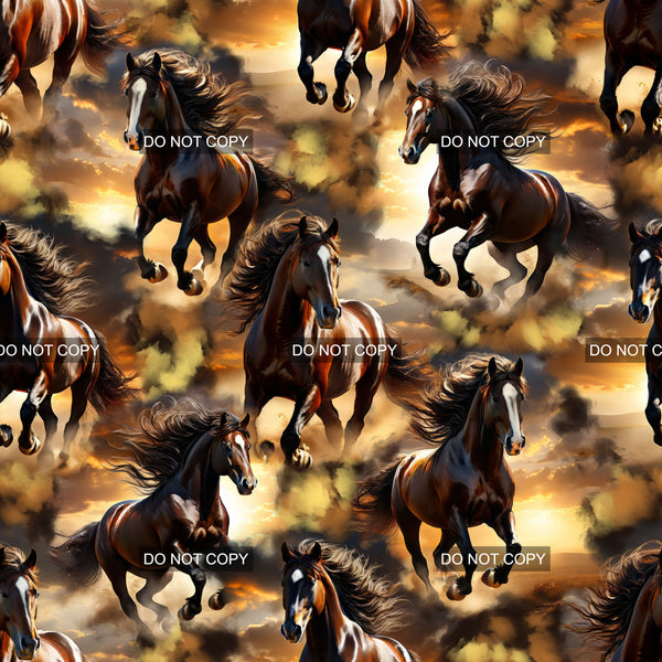 RTS - Stampeding Beauty Cotton Woven
