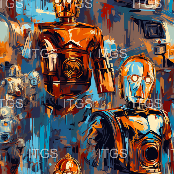 Watercolor Wars - 3PO