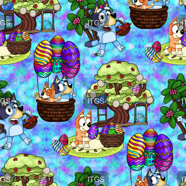 Easter Pup - Blue