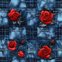 Denim and Roses 1