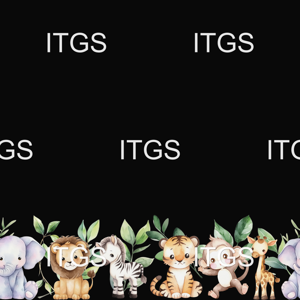 Jungle Cuties Border