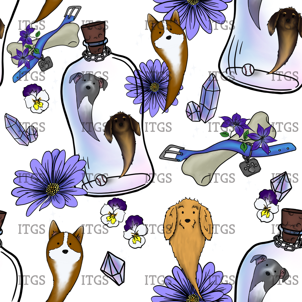 RTS -  Clear Vinyl Design  -   Bow Wow Souls