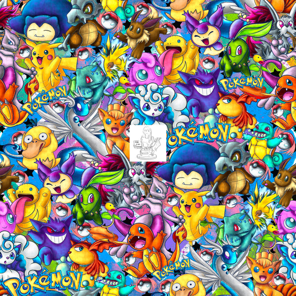 Poke Pals Main - Light Blue Hues