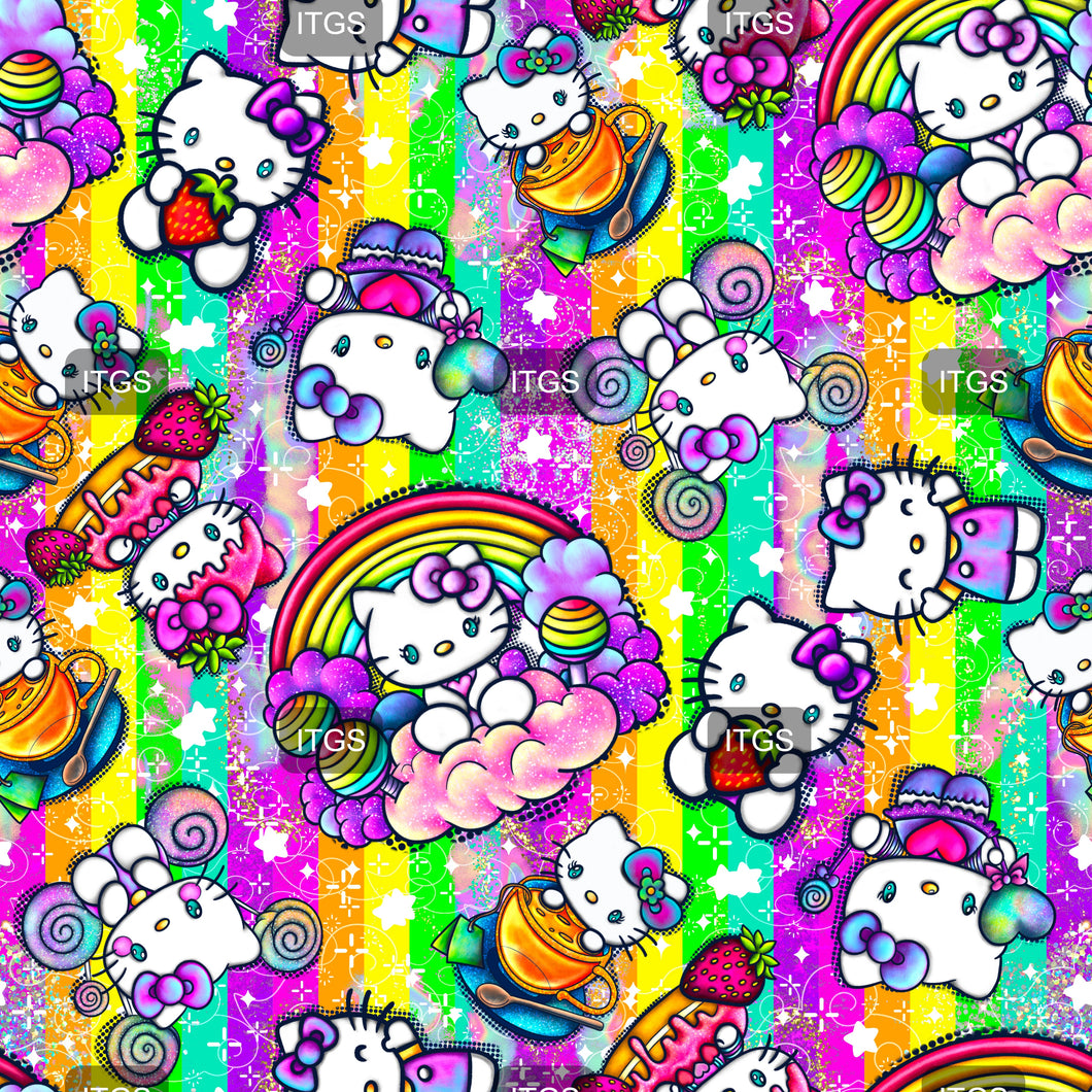 RTS - Bright Kitty Crew Vinyl