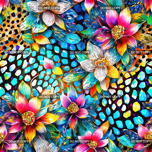 Leopard Floral 1
