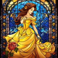 Stained Glass Lovelies Panel 8