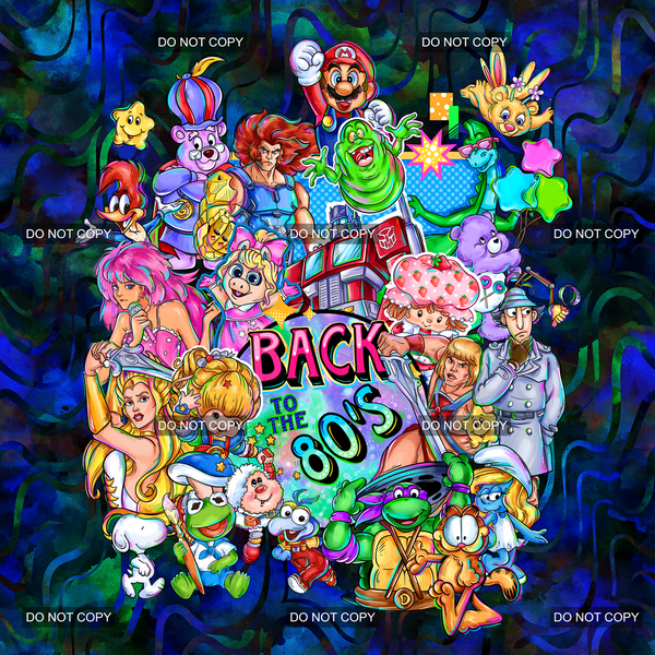 Back to The 80's Panel 4