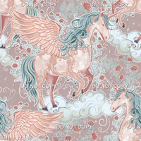 Dreaming of Unicorns -Dusty Rose