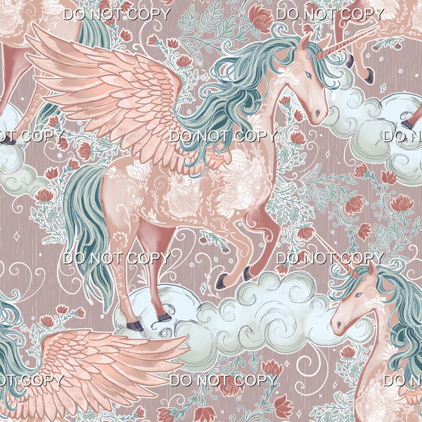 Dreaming of Unicorns -Dusty Rose