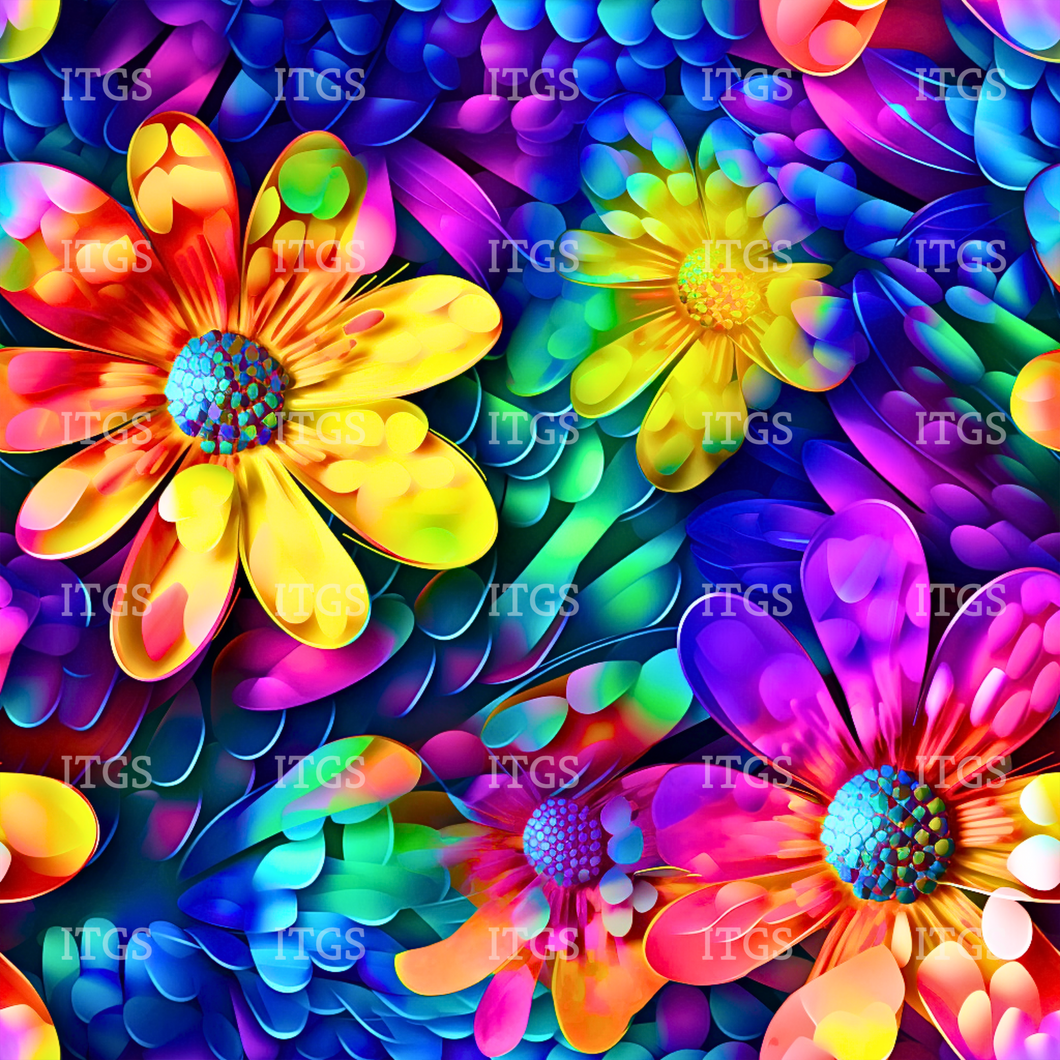 RTS -  Floral Explosion Vinyl