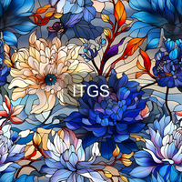 RTS - Floral Glass 2 Woven