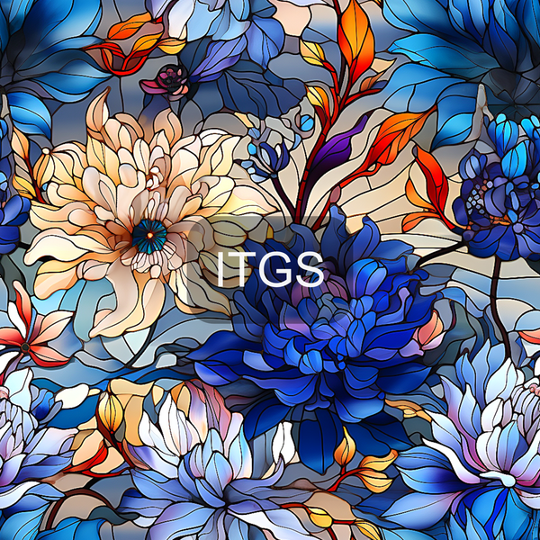 RTS - Floral Glass 2 Woven