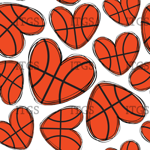 RTS - Clear Vinyl Design  -  Basketball Lover