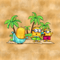 Beached yellow Guys Panel 6