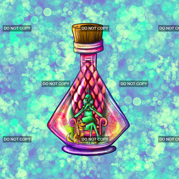Bottled Up Christmas Panel 2