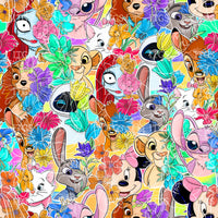 Peek a Boo Garden - Bright Floral Stacked - Exclusive