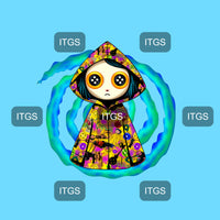 Button Girl Panel Light 2