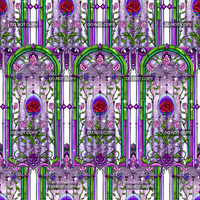Clear Vinyl Design  -  Love and Roses 4