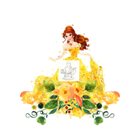 RTS - Beauty Floral Princess Panel - Options