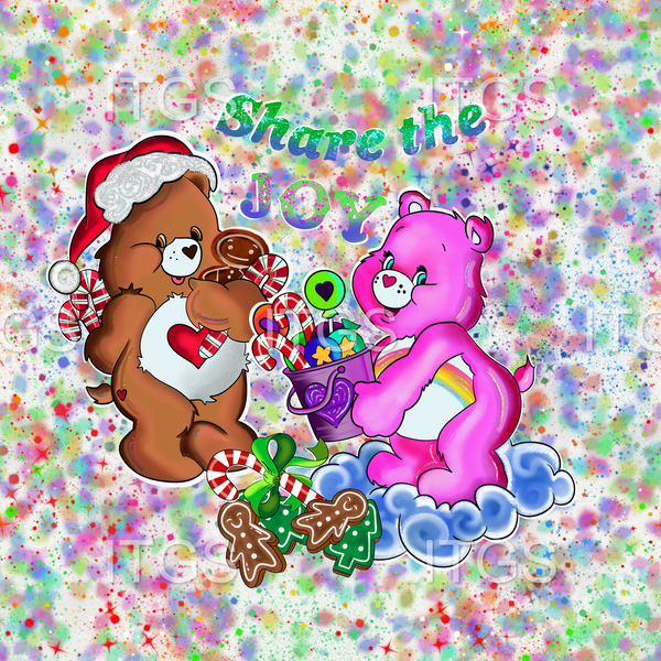 Christmas Bears Panel 3