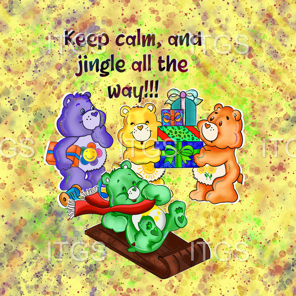 Christmas Bears Panel 2