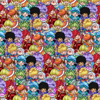RTS - Rainbow Heaven Stacked Cotton Woven