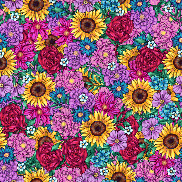 That Bloomin Mouse Floral Stacked