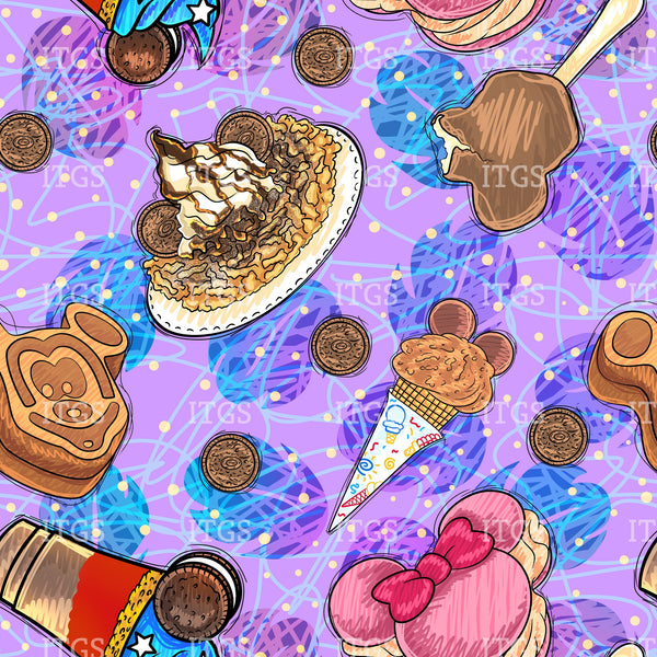 Party Experiment Coordinate - Snacks - Purple