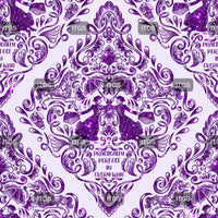 Magical Mary Damask - Purple 1 - Exclusive