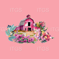 RTS - Country Girl Panel - Barn Canvas