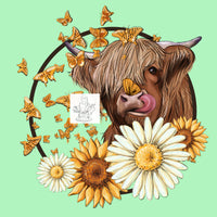 RTS - Bovine Floral Panel  - Options