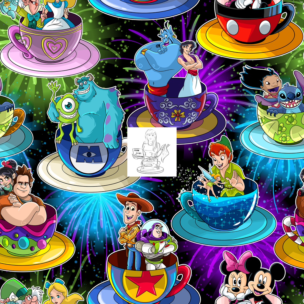 RTS - Cup Half Full Canvas