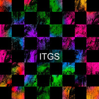 RTS -  Inked Checkered Vinyl